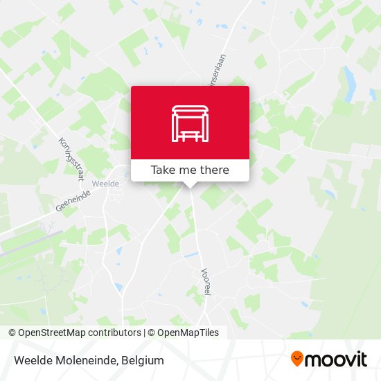 Weelde Moleneinde plan