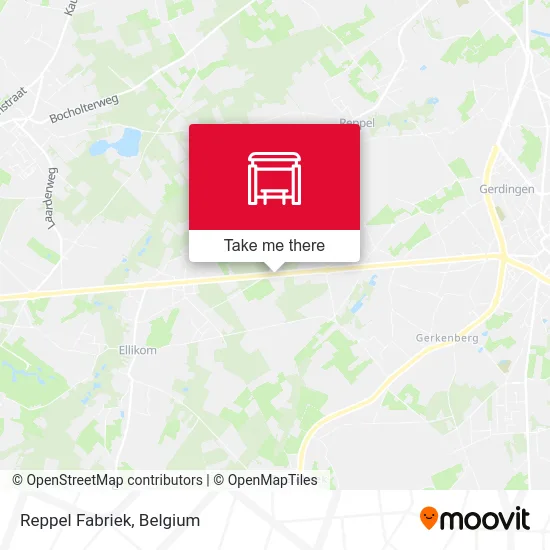 Reppel Fabriek map