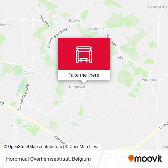 Horpmaal Overhemsestraat map