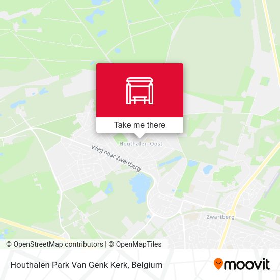 Houthalen Park Van Genk Kerk map