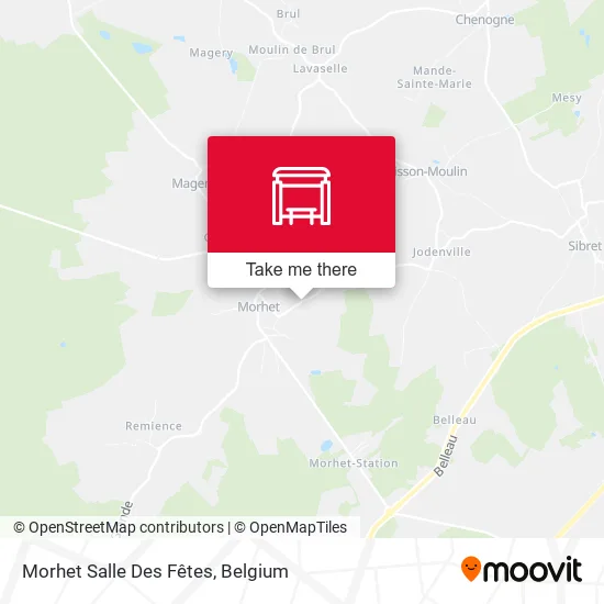 Morhet Salle Des Fêtes map