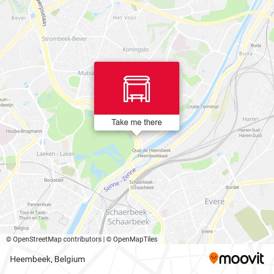 Heembeek map