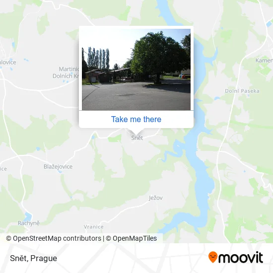 Карта Snět