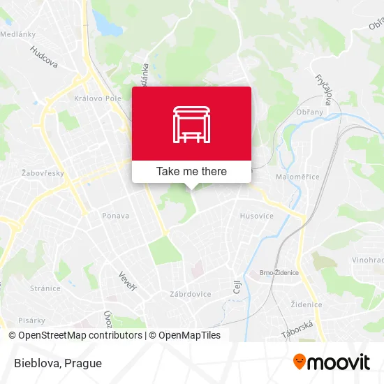 Карта Bieblova