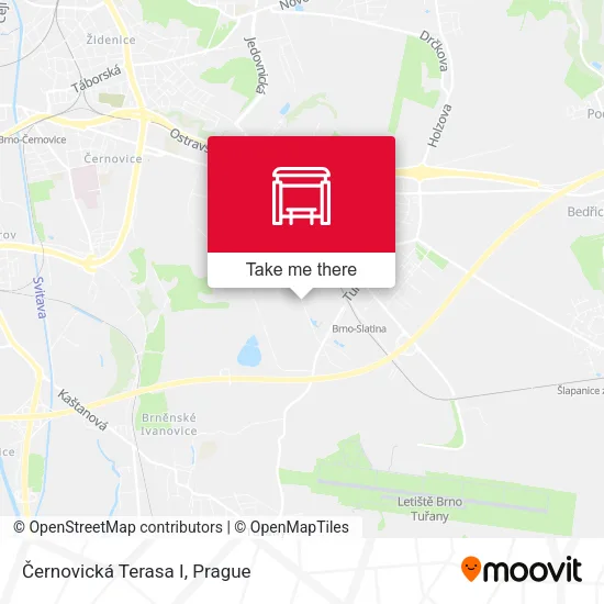 Карта Černovická Terasa I