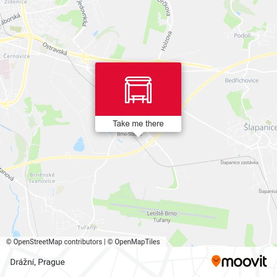 Drážní map