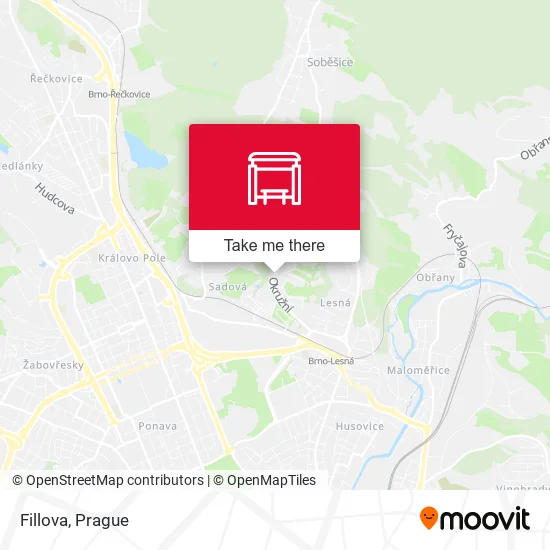 Карта Fillova