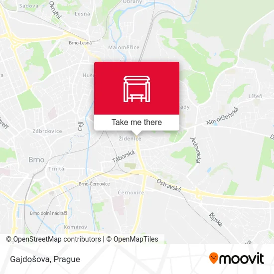 Карта Gajdošova