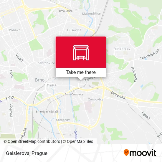 Карта Geislerova