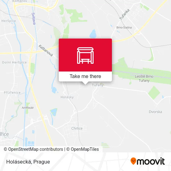 Карта Holásecká