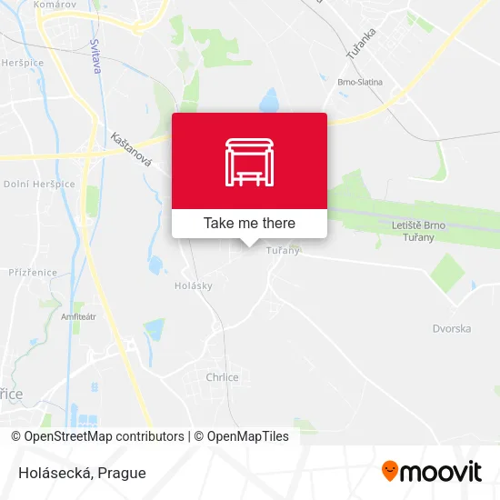 Карта Holásecká