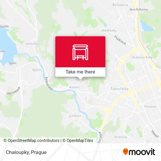 Карта Chaloupky