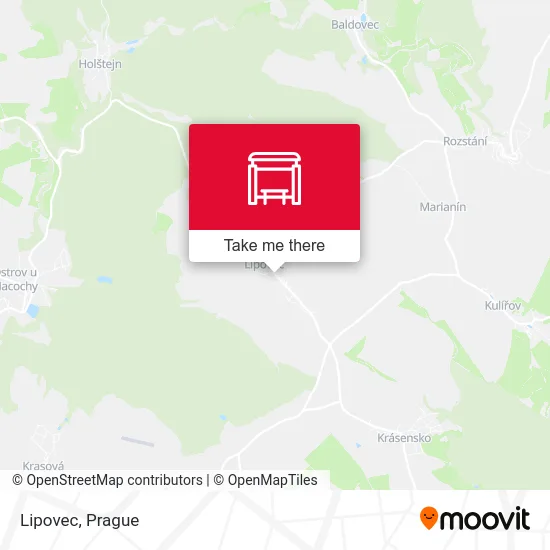 Карта Lipovec