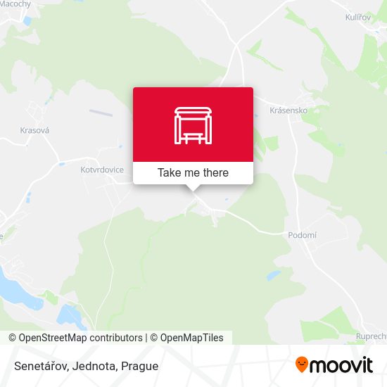 Senetářov, Jednota map