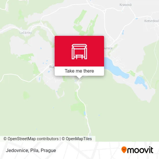 Карта Jedovnice, Pila
