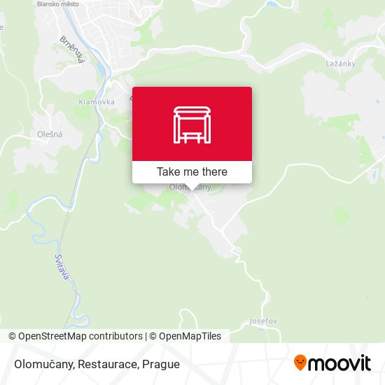 Olomučany, Restaurace map
