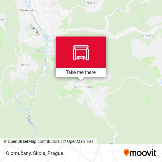Olomučany, Škola map