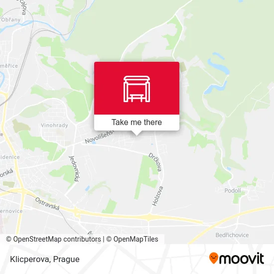 Карта Klicperova