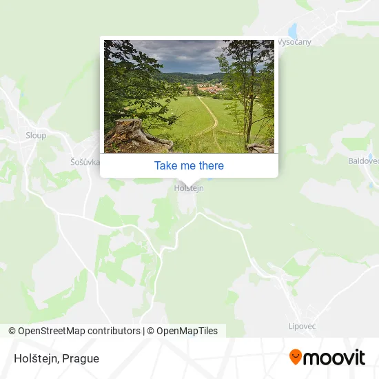 Карта Holštejn