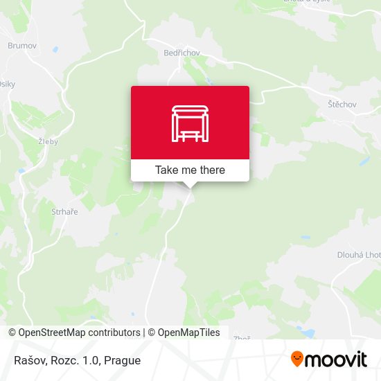 Карта Rašov, Rozc. 1.0