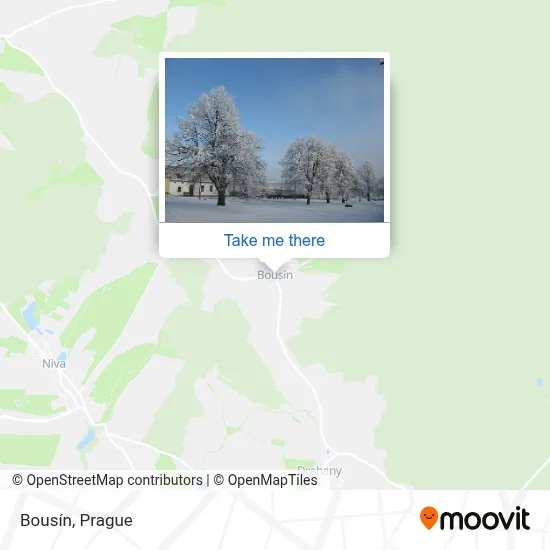 Bousín map