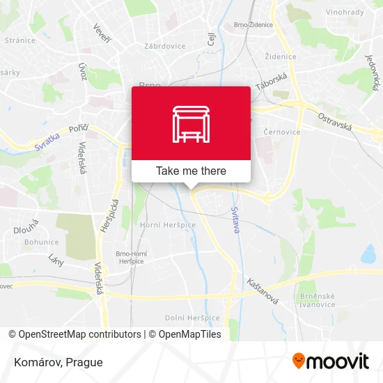 Карта Komárov