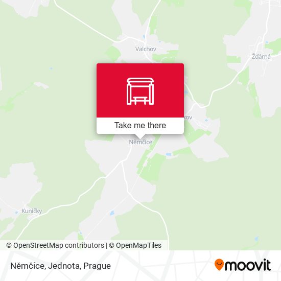 Němčice, Jednota map