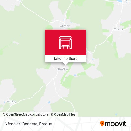 Němčice, Dendera map