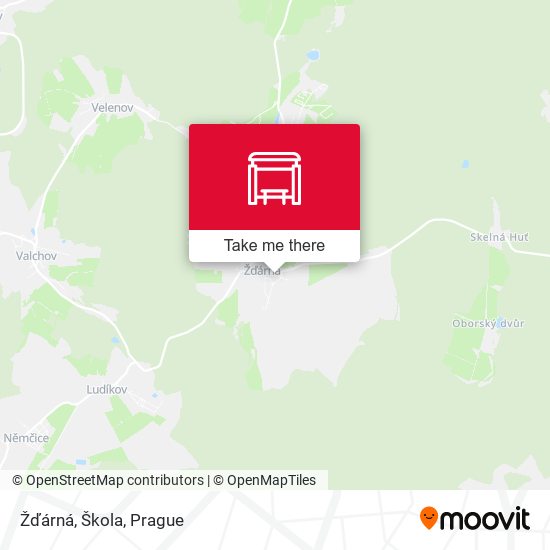 Žďárná, Škola map
