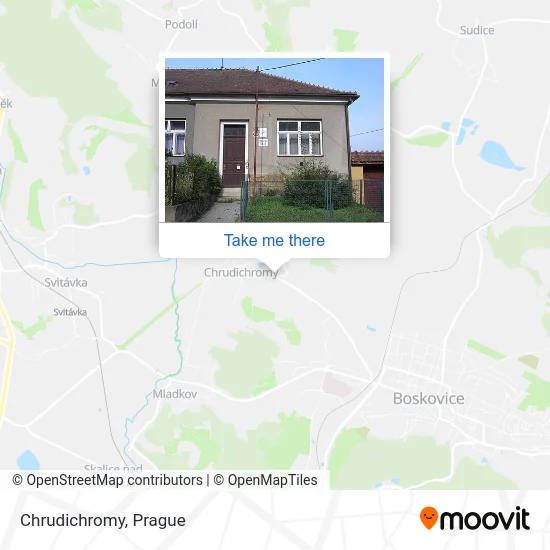 Карта Chrudichromy