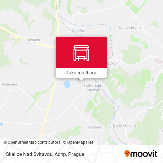 Skalice Nad Svitavou, Achp map