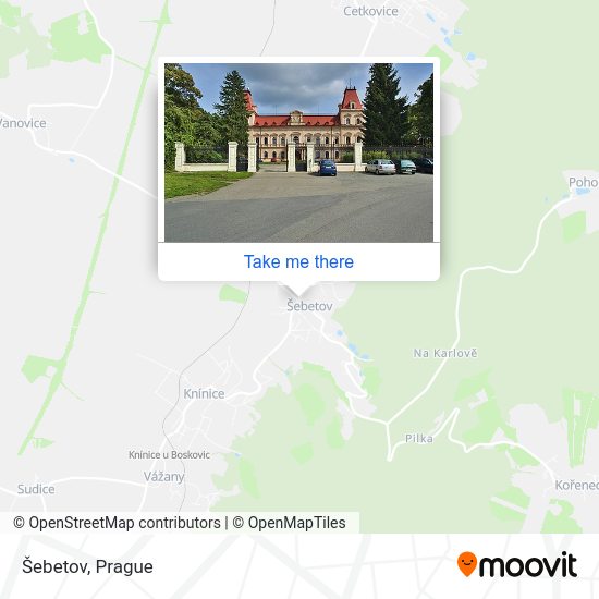 Карта Šebetov