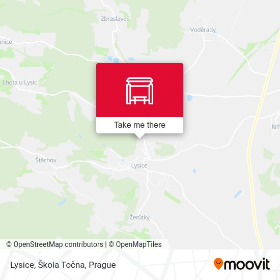 Lysice, Škola Točna map