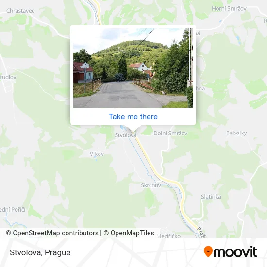 Карта Stvolová