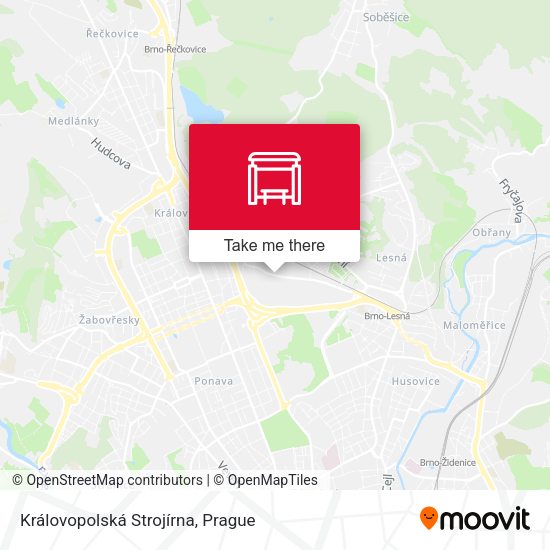Královopolská Strojírna map