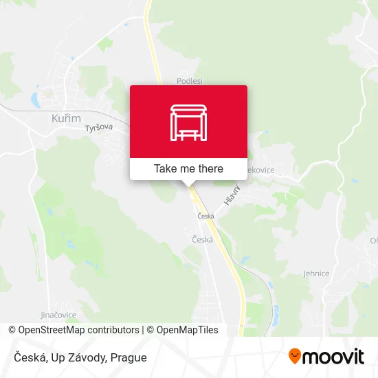 Карта Česká, Up Závody