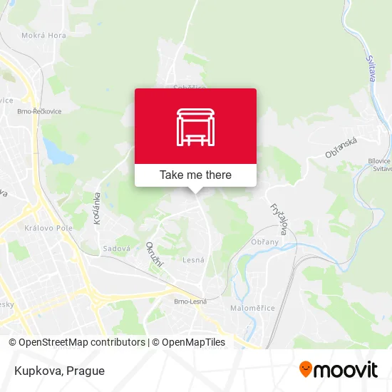 Карта Kupkova