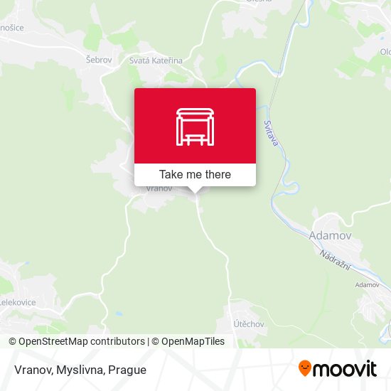 Карта Vranov, Myslivna