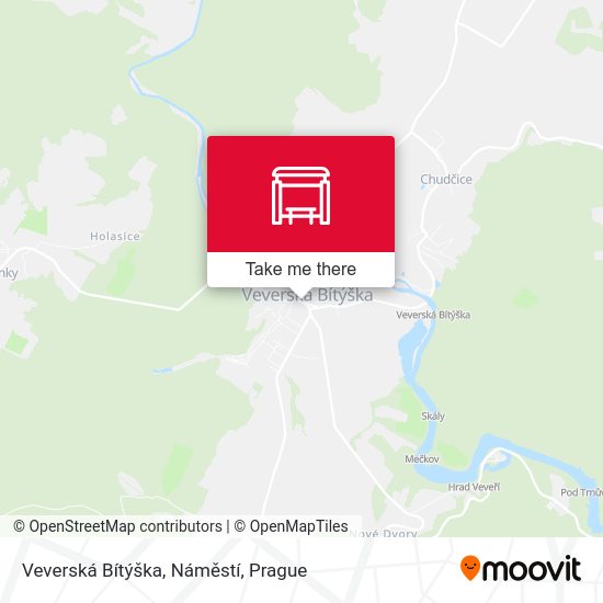 Veverská Bítýška, Náměstí map