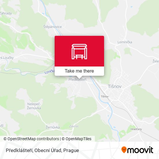 Předklášteří, Obecní Úřad map