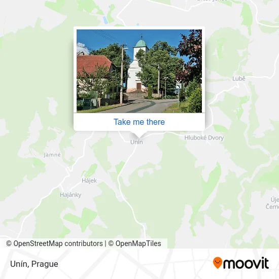 Карта Unín