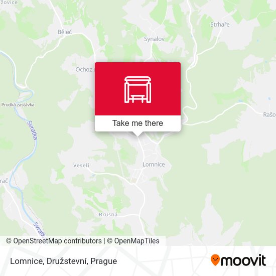 Lomnice, Družstevní map