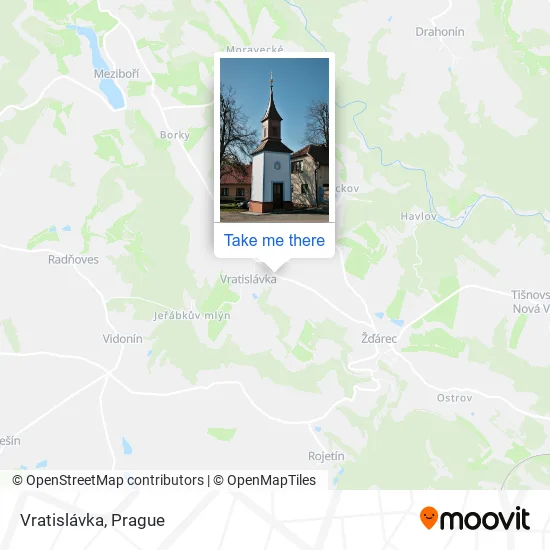 Карта Vratislávka