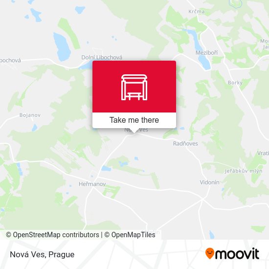 Карта Nová Ves