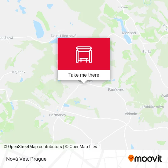 Карта Nová Ves