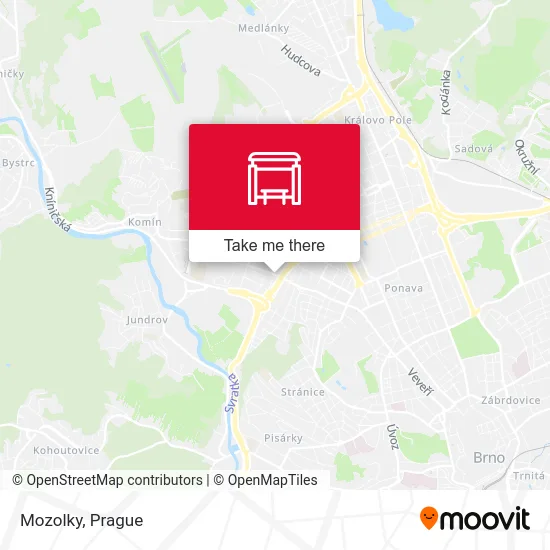 Карта Mozolky