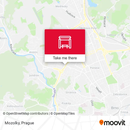 Карта Mozolky