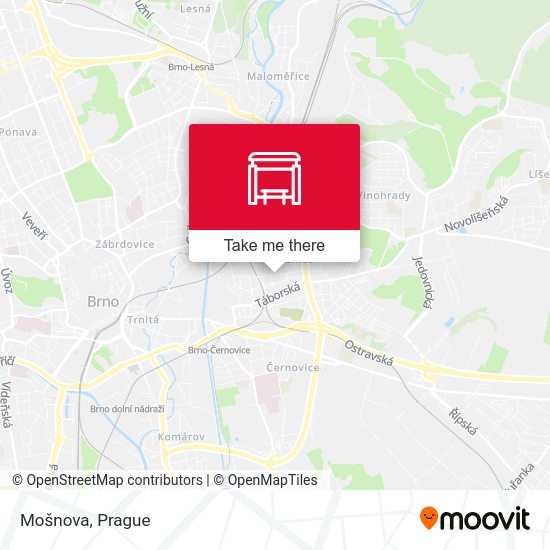 Карта Mošnova
