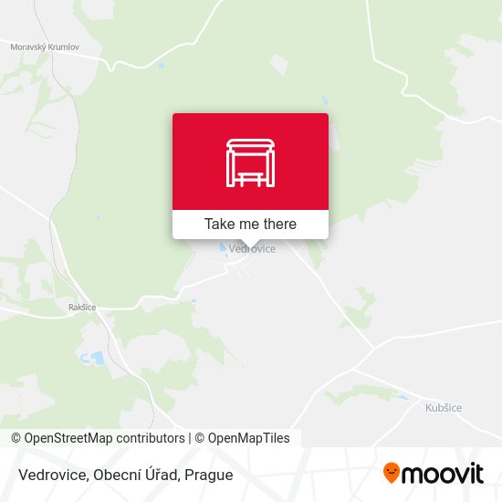Vedrovice, Obecní Úřad map