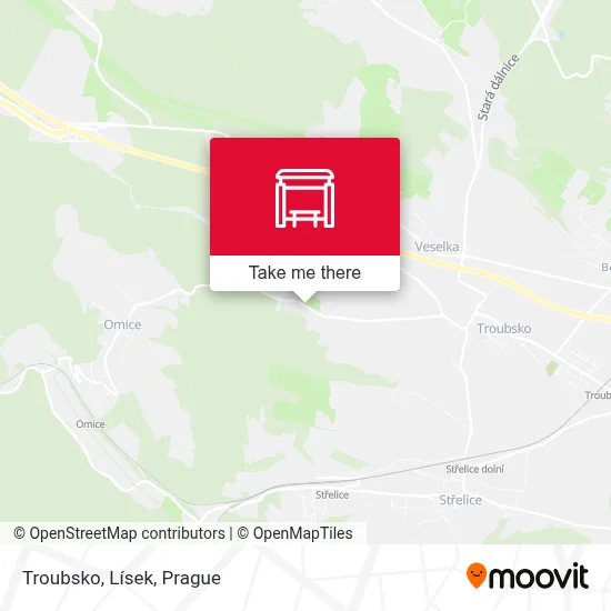 Troubsko, Lísek map